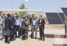 گزارش تصویری افتتاح نیروگاه خورشیدی ترکیبی